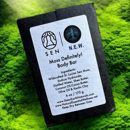 Moss Definitely Sea Moss Infused Luxury Body Bar