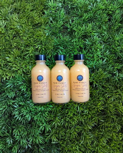 Raw Punch Ginger Shots