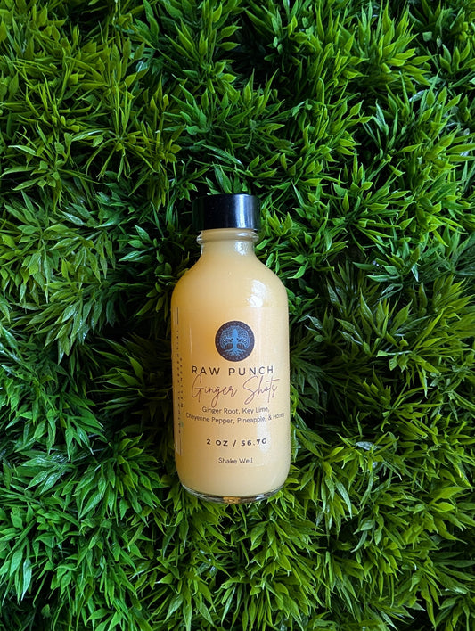 Raw Punch Ginger Shots